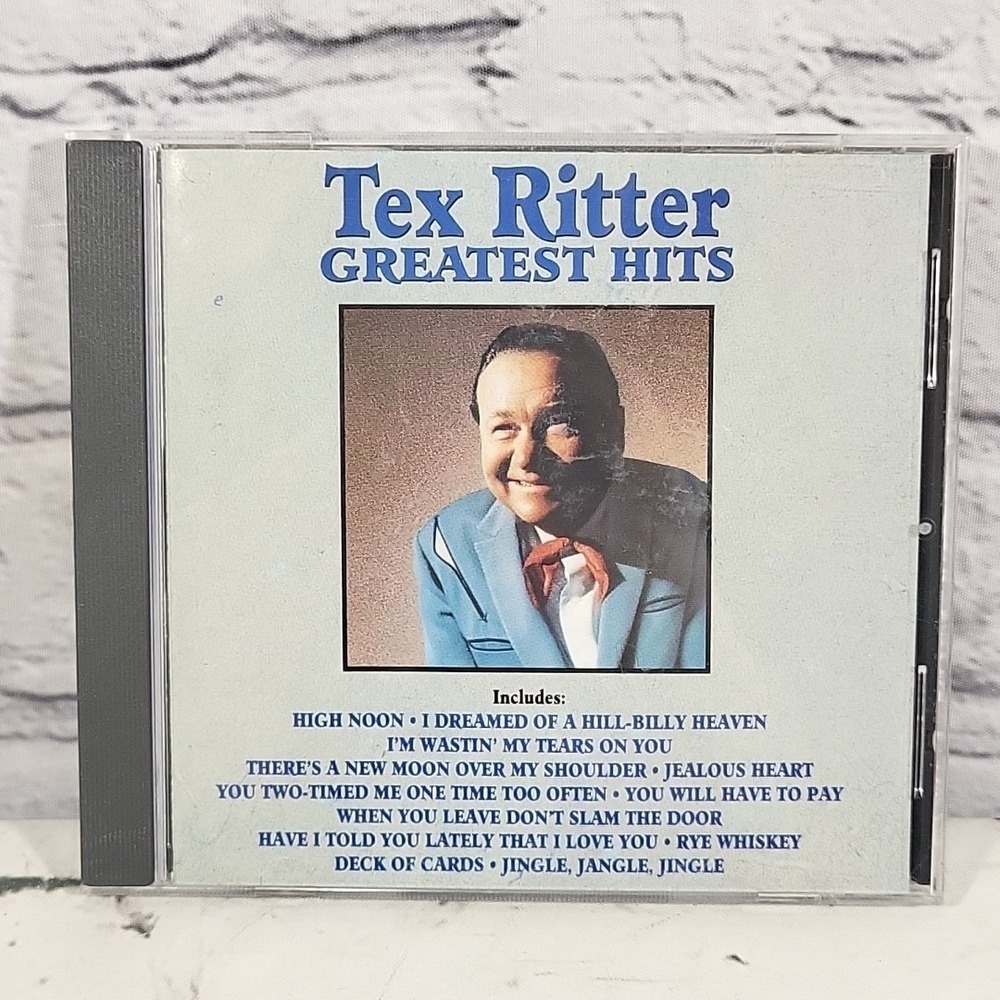 Tex Ritter - Greatest Hits CD